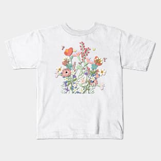 Flower Nature Patch Kids T-Shirt